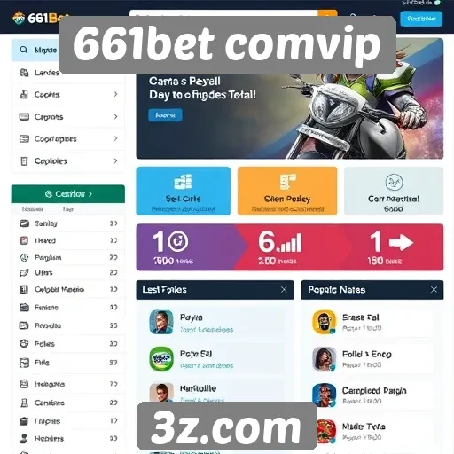 Análise da interface do usuário do site 661bet comvip